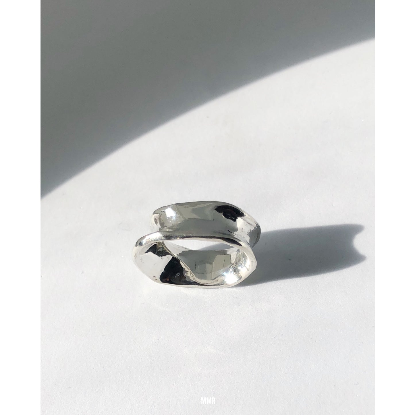 R029 Melted Open Ring