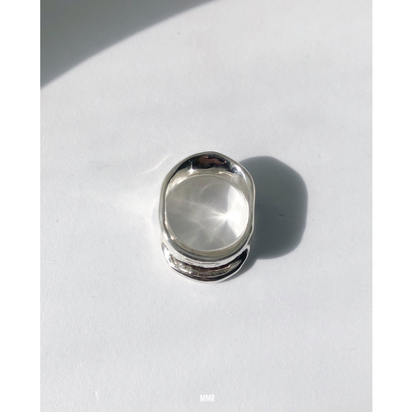 R029 Melted Open Ring